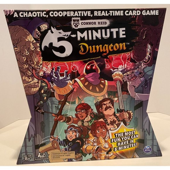 5-Minute Dungeon, Connor Reid, Chaotic Cooperative Real-Time Card Game - Picture 1 of 3